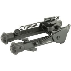 UTG SPR DTY BIPOD W/QD LVR MNT 6″-8″