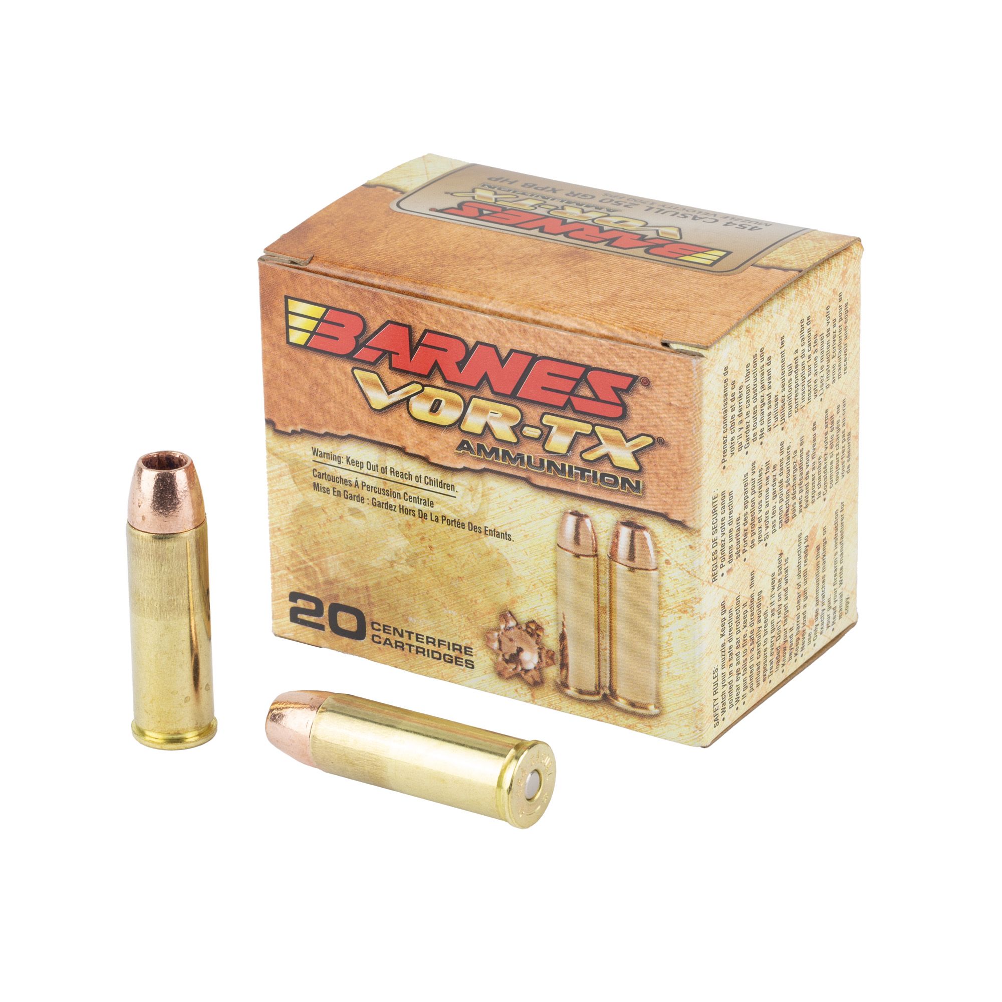 BARNES VOR-TX HG 454CAS 250GR 20/200