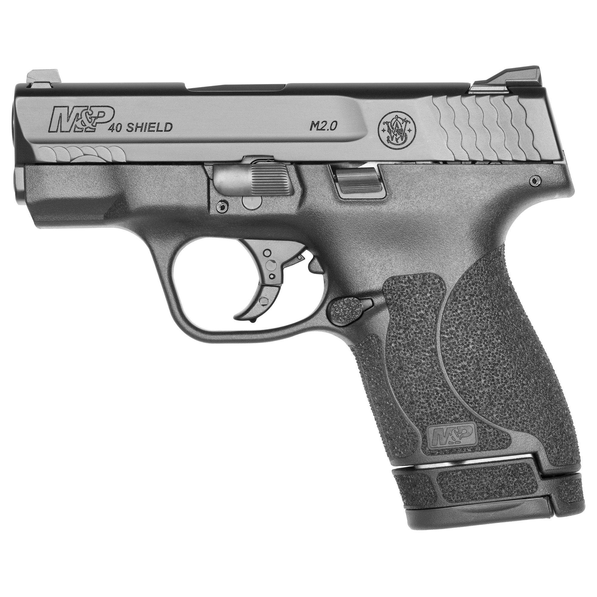 S&W SHLD M2.0 40SW 3.1″ 7RD NMS BLK