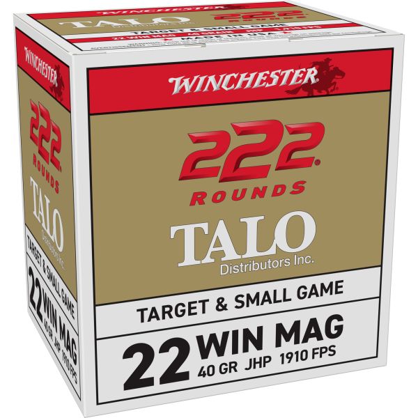 WIN TALO 22WMR 40GR JHP 222/2220