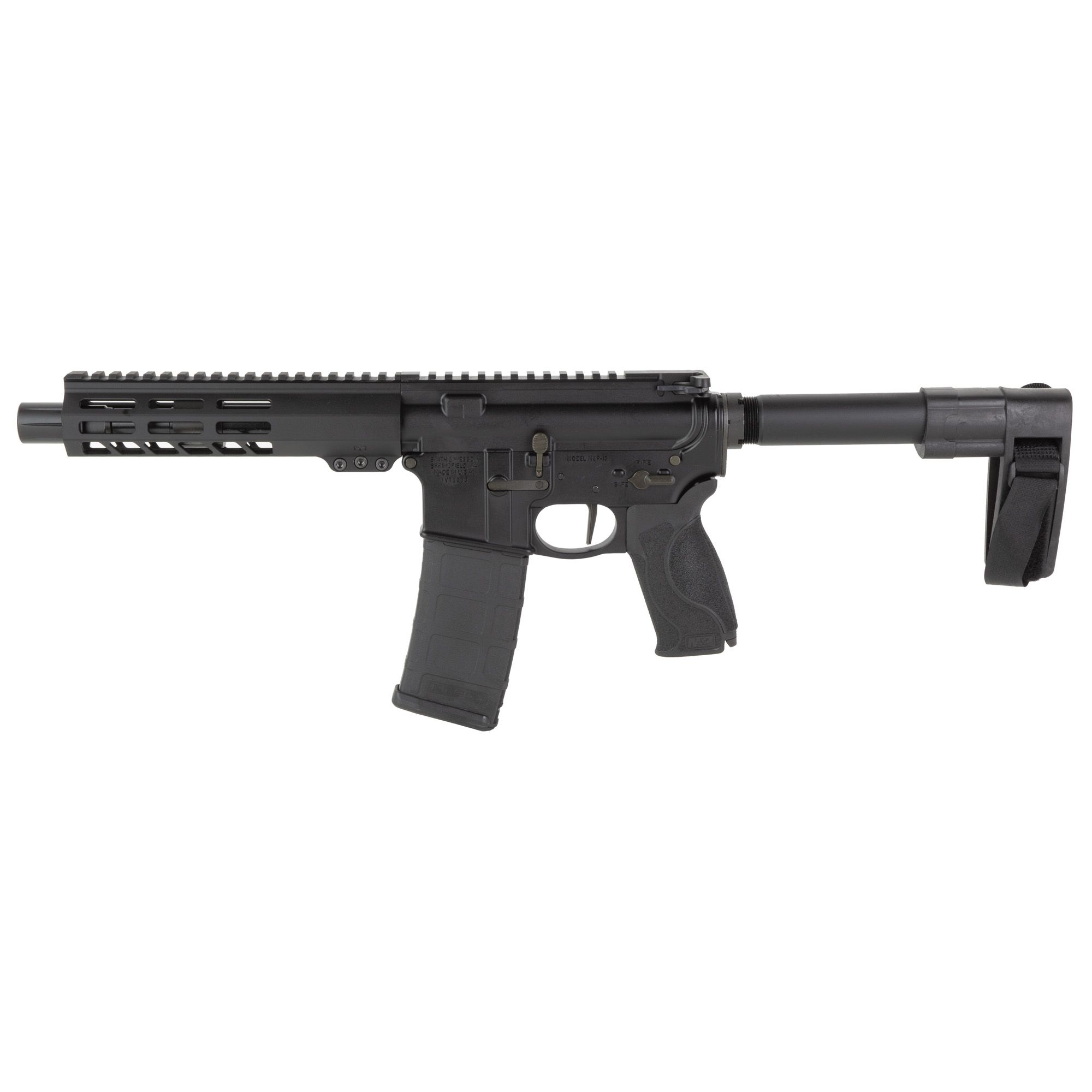 S&W M&P15 PSTL 556 7.5″ 30RD FXD BRC