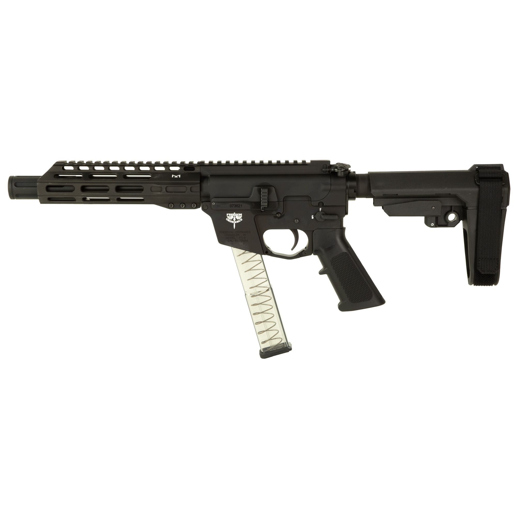 FRD ORD FX9 SBA3 9MM 8″ 32RD BLACK