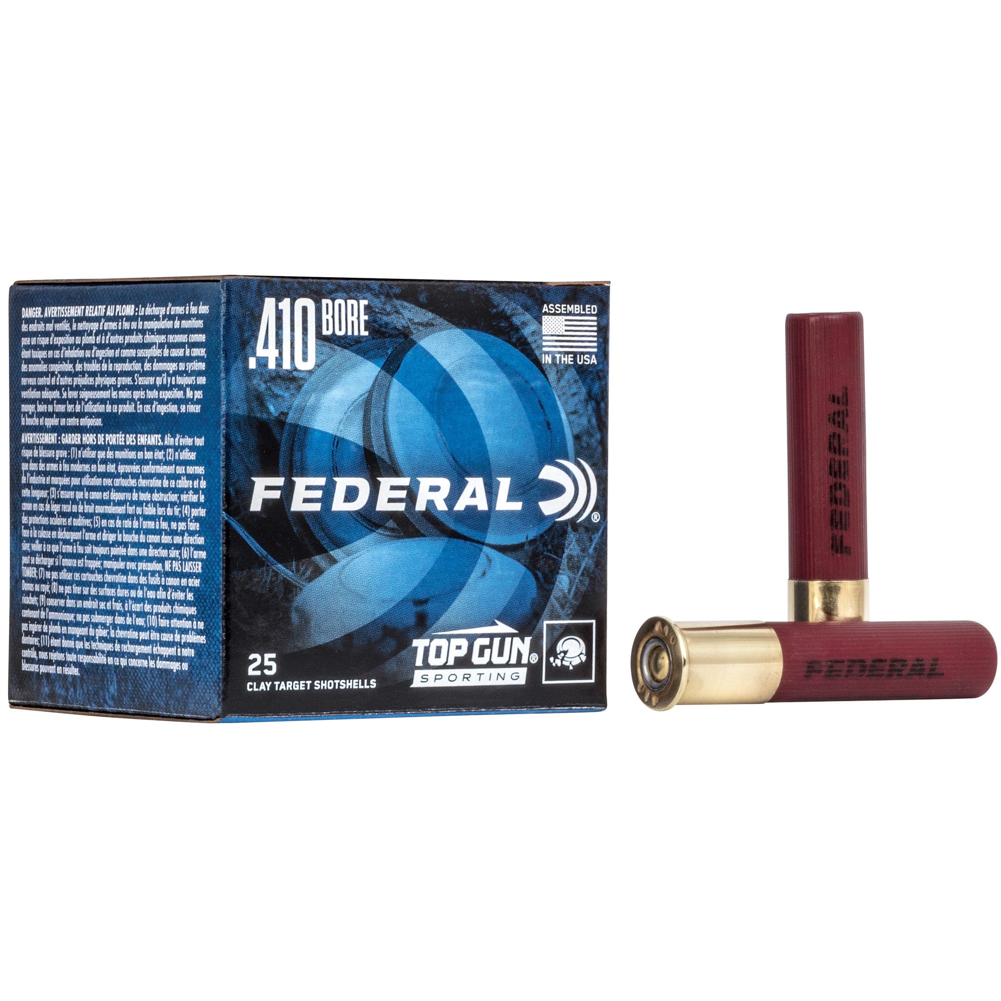 FED TOP GUN 410 2.5″ #8 25/250