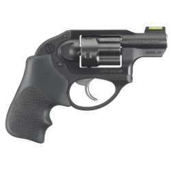 RUGER LCR 38SPL+P 1.87″ BLK 5RD FO