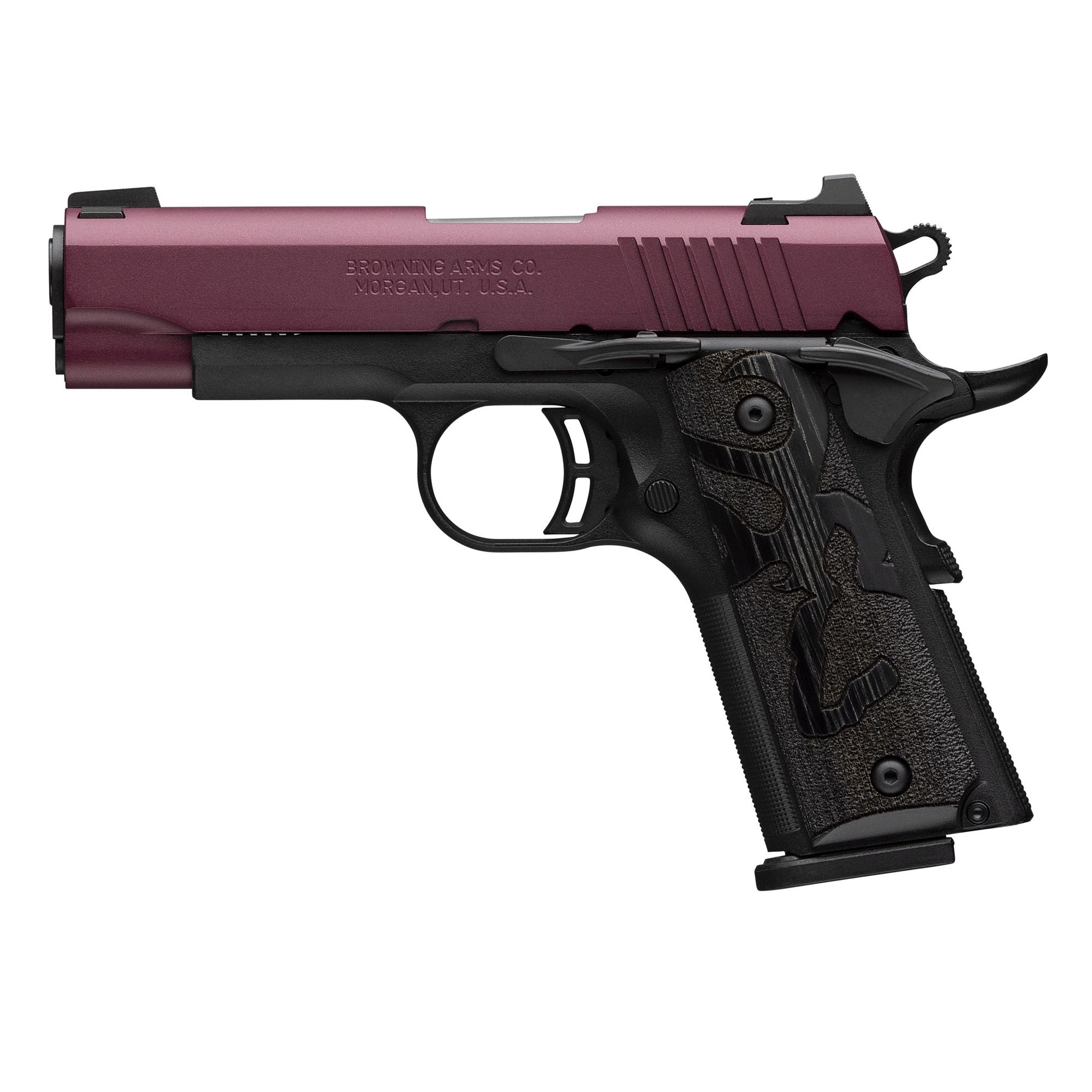 BRN 1911 380ACP 3.6″ 10RD BLK CHERY