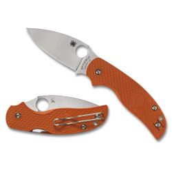 SPYDERCO SAGE 5 BRNT LTWT 3″ ORG