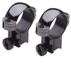 BURRIS HIGH 1″ .22 RNGS  STEEL BK