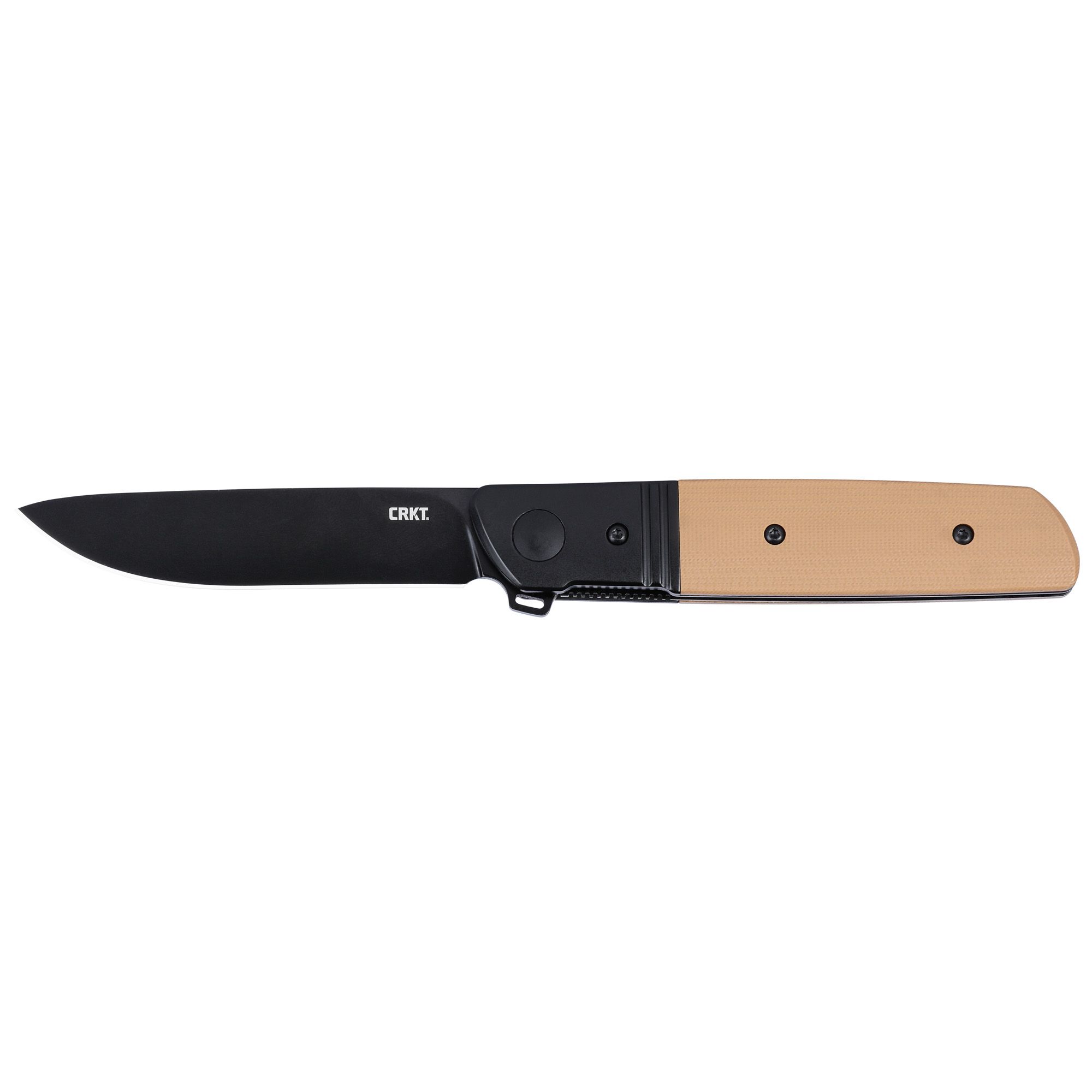 CRKT BAMBOOZLED 3.34″ PLAIN BROWN
