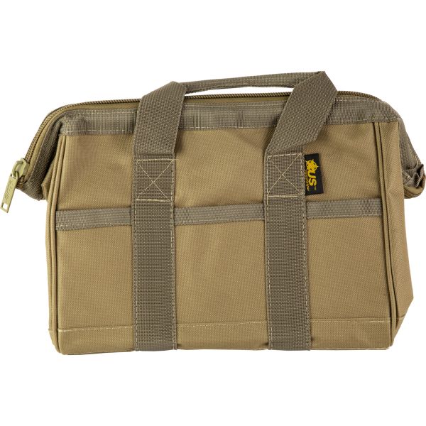 US PK AMMO BAG 12″ POLY TAN