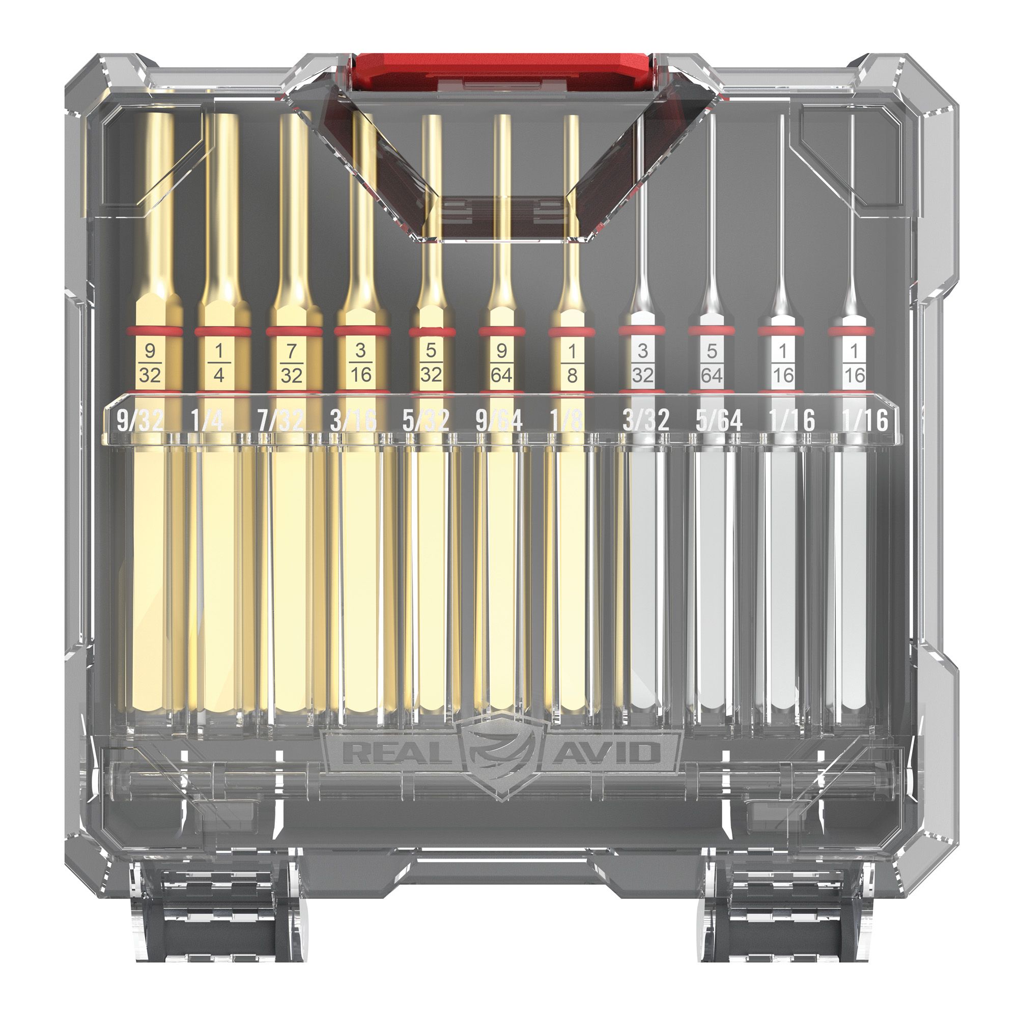 REAL AVID ACCU-PUNCH 11PC BR/STL PCH