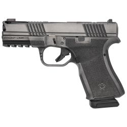 BRO FRONTLINE+ 9MM 4″ 15RD BW GRAY