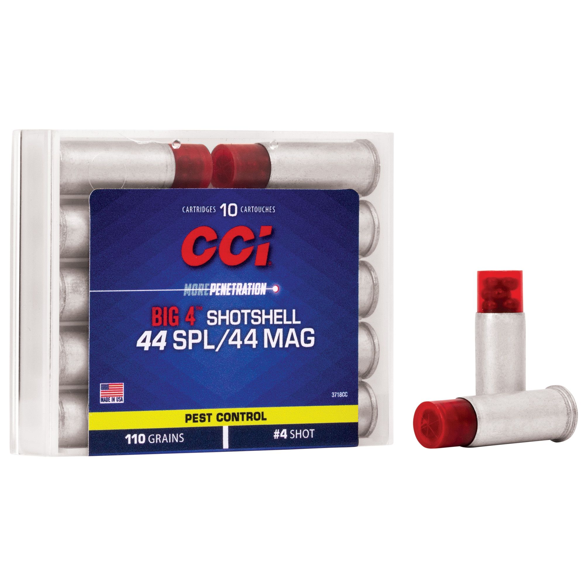 CCI 44SPL/MAG #4 SHOTSHELL10/200