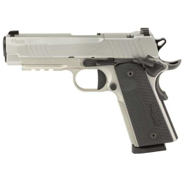 SIG 1911X 45ACP 4.2″ 8RD G10 SS OR