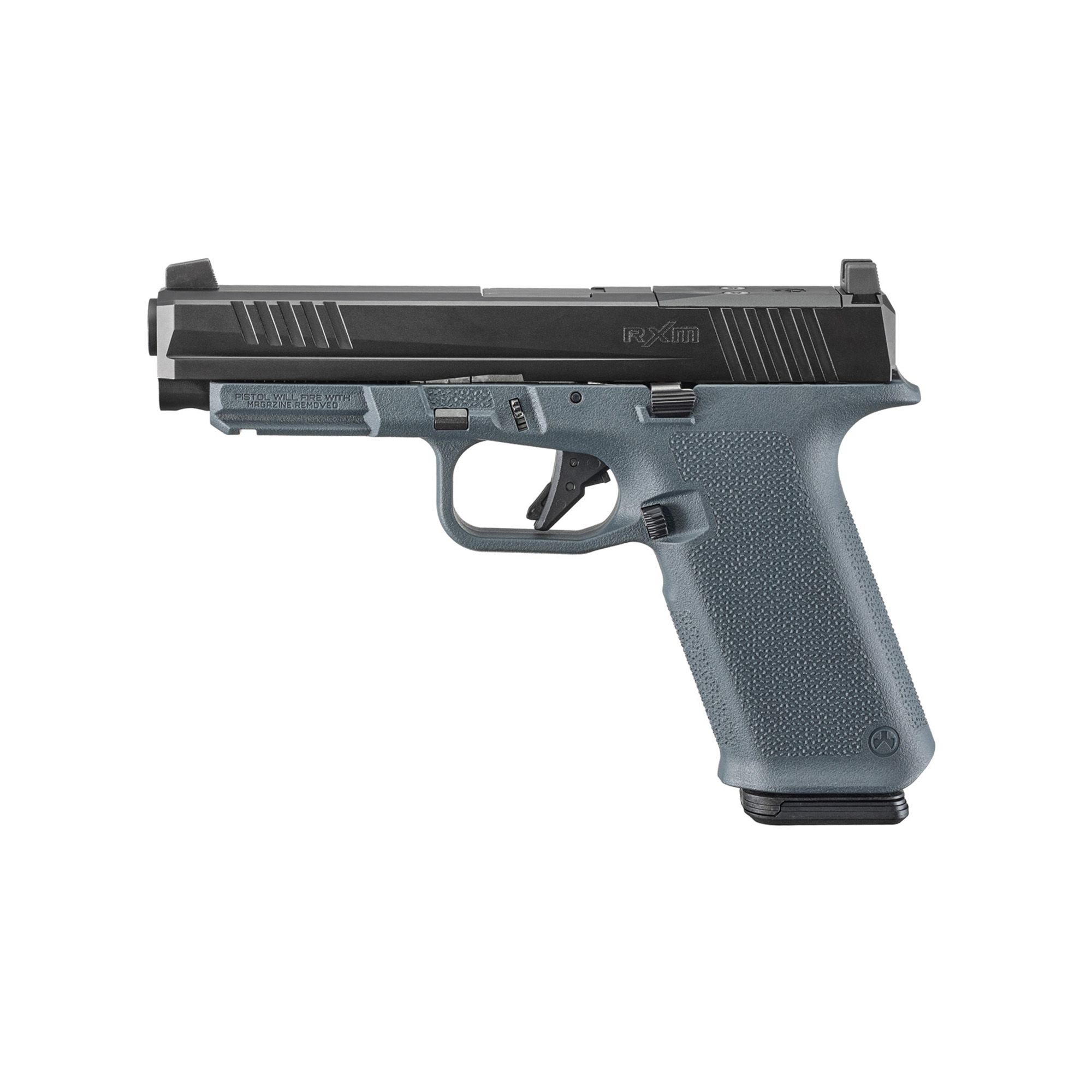RUGER RXM 9MM 17RD OR NS 4.5″ GRAY