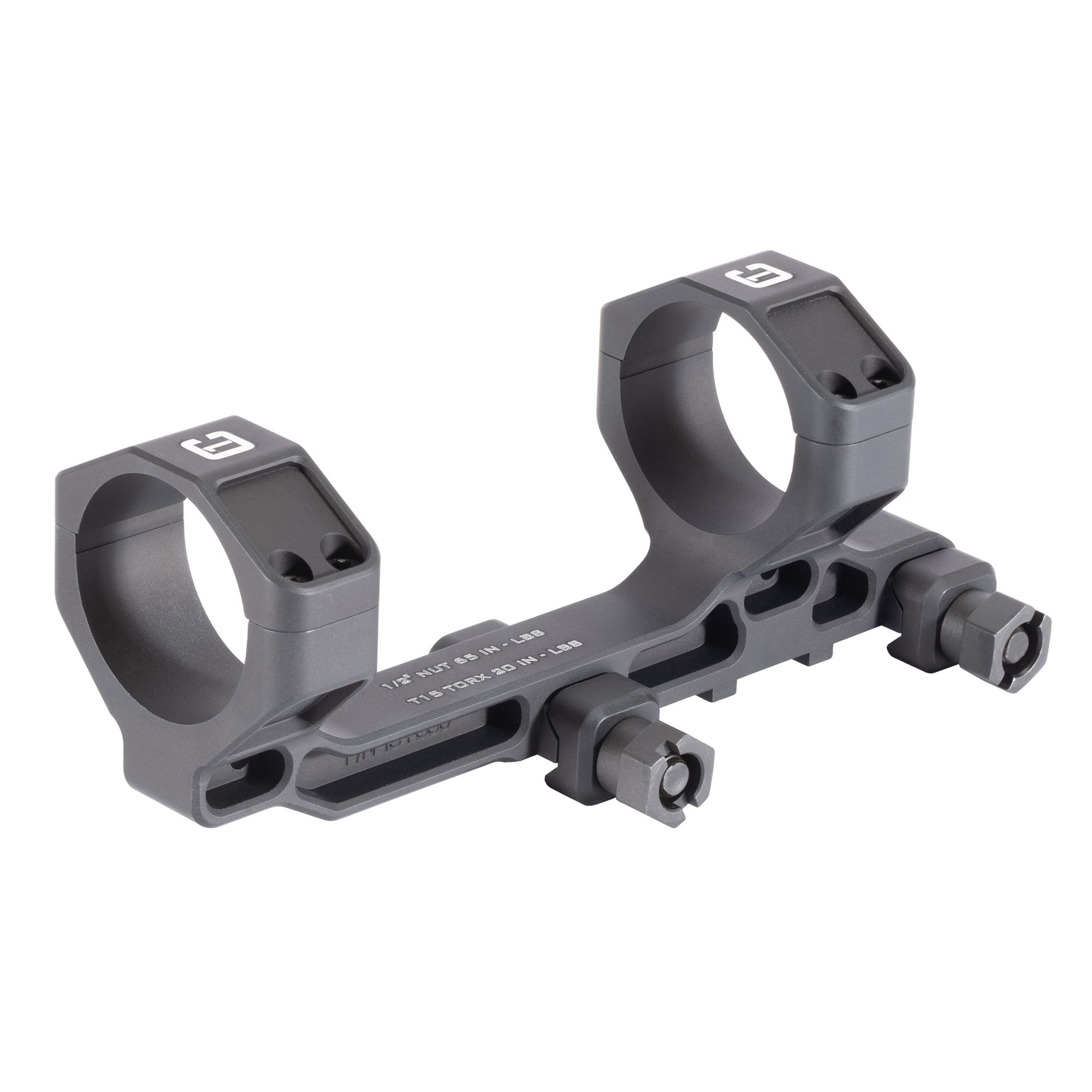 BADGER COMM 30MM 1.54″ 20 MOA BLK