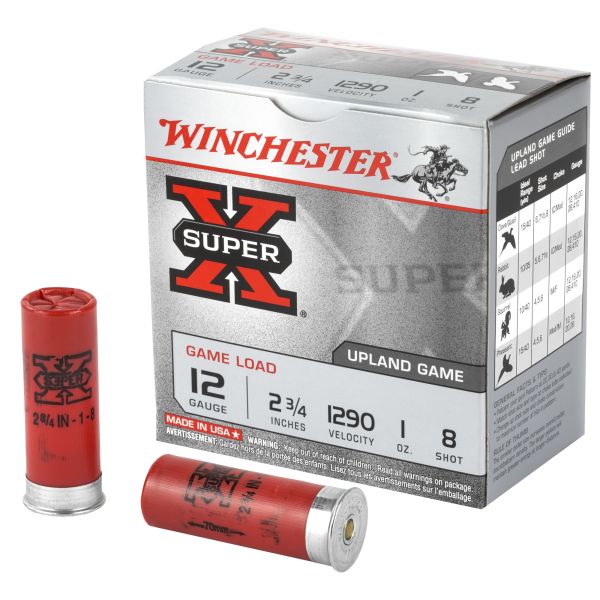 WIN SPRX 12GA 2.75″ #8 25/250