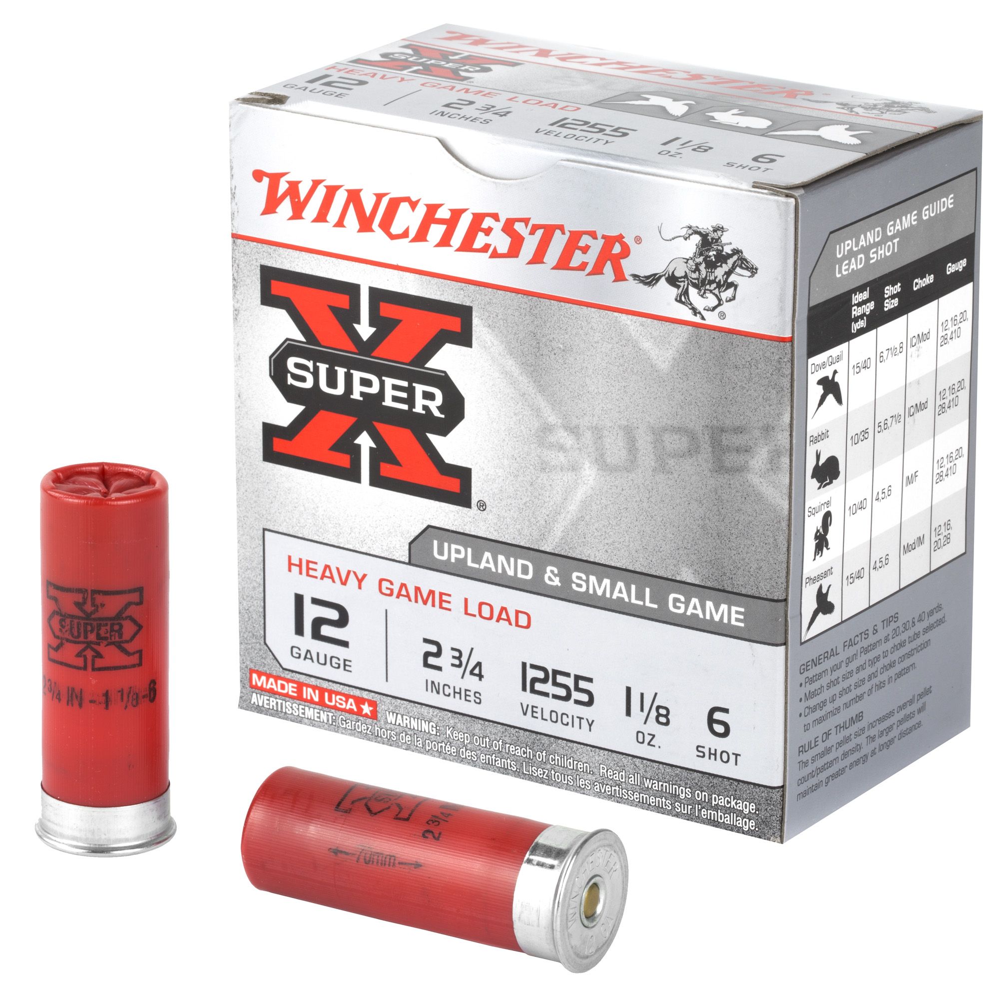 WIN SPRX HGL 12GA 2.75″ #6 25/250