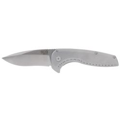 SOG AEGIS FLK 3.25″ DROP PT SLV