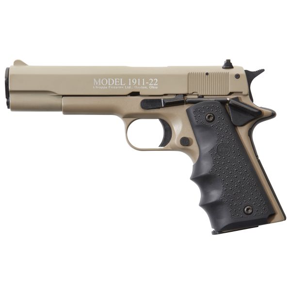 CHIAPPA 1911 22LR 5″ 10RD TAN