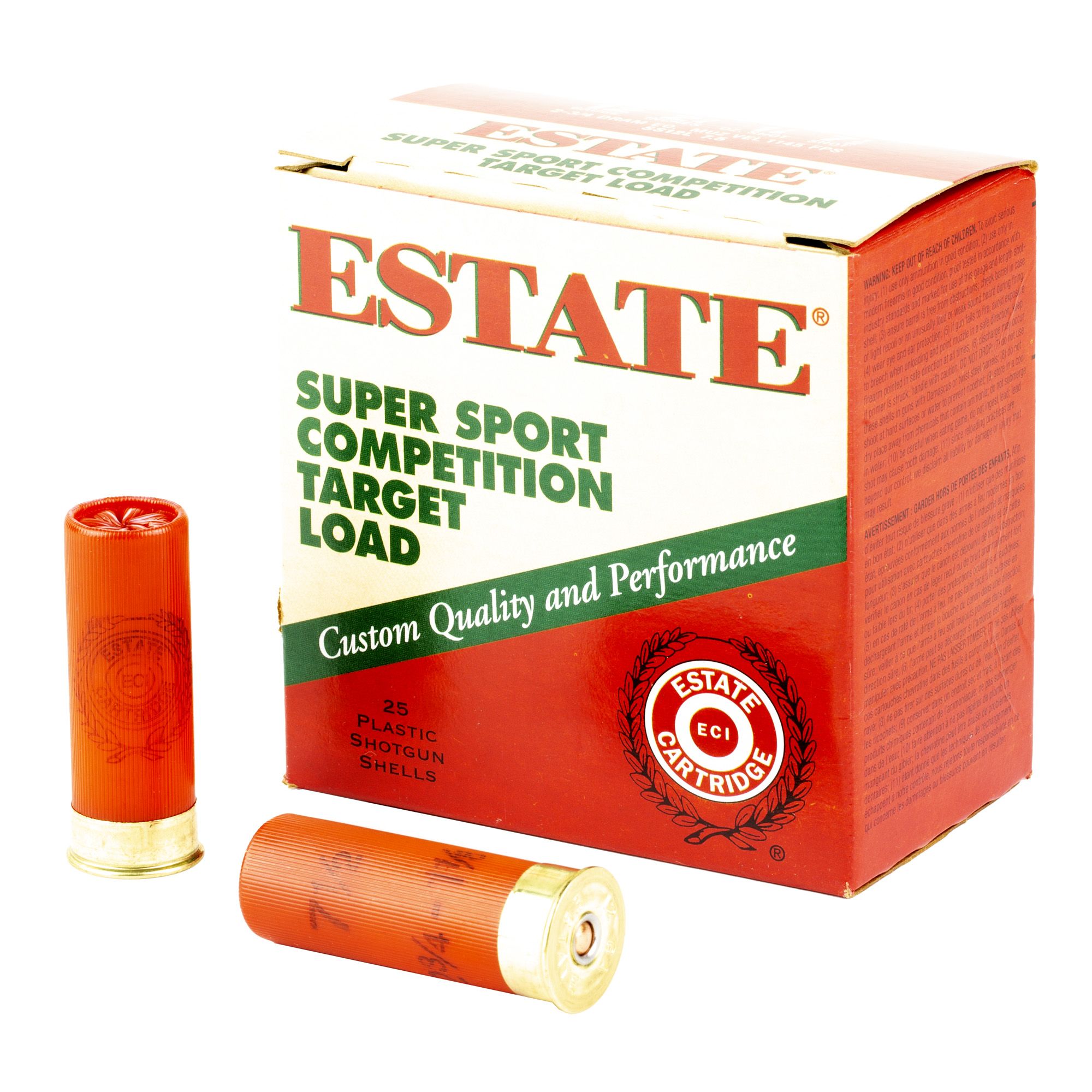 FED ESTATE SS 12GA 2.75″ #7.5 25/250
