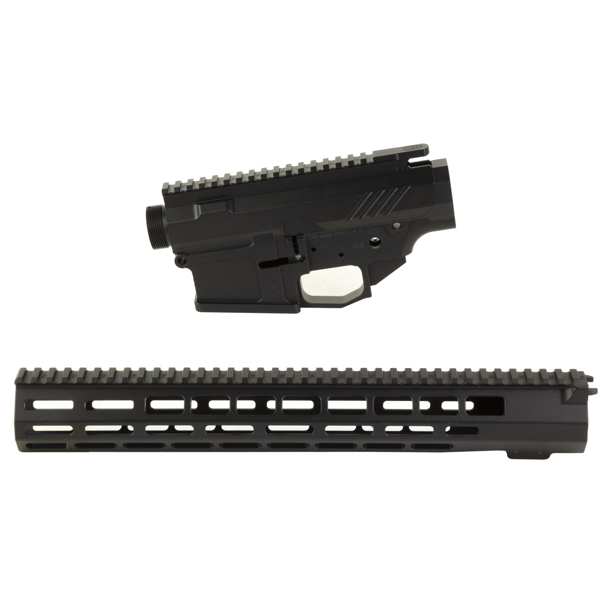 GGP AR10 BILLET RCVR SET W/15″ HG BK
