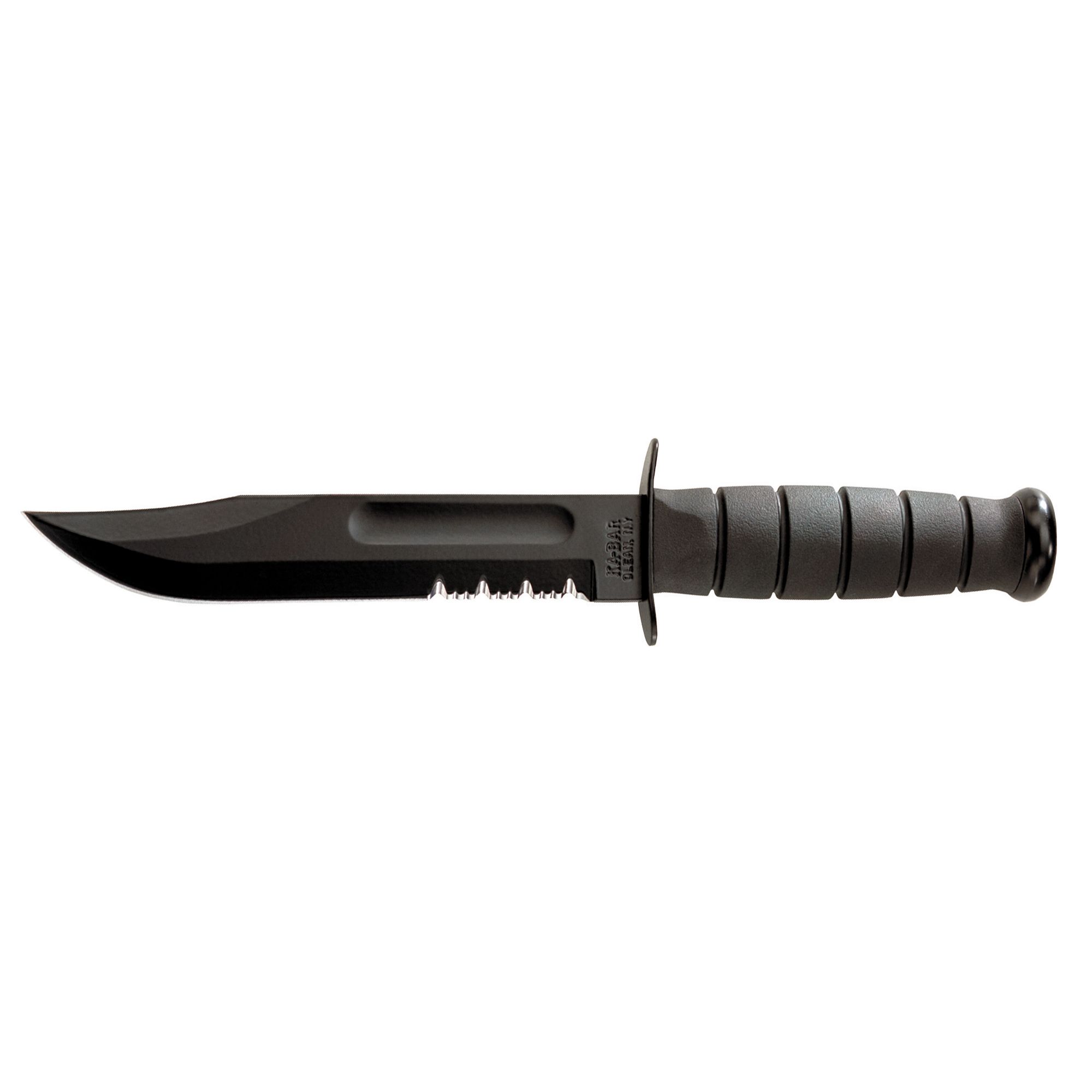 KBAR FIGHTING KNF 7″ BLK SRTD W/STH