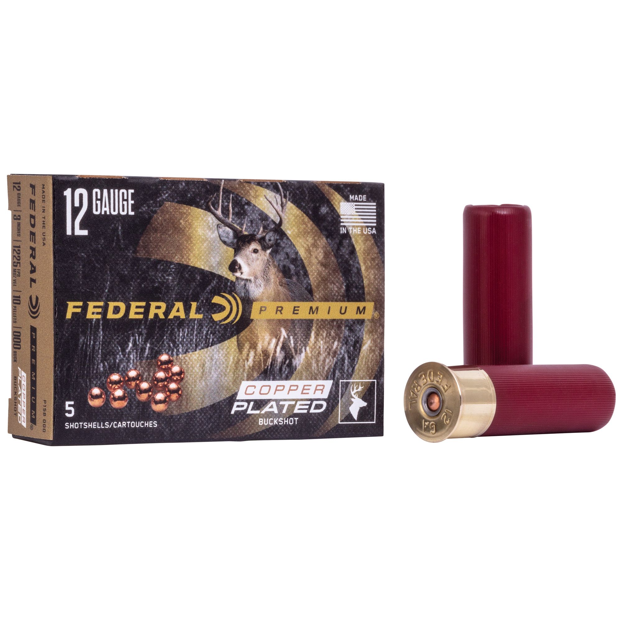 FED PRM VSHOK 12GA 3″ 000 BCK 5/250
