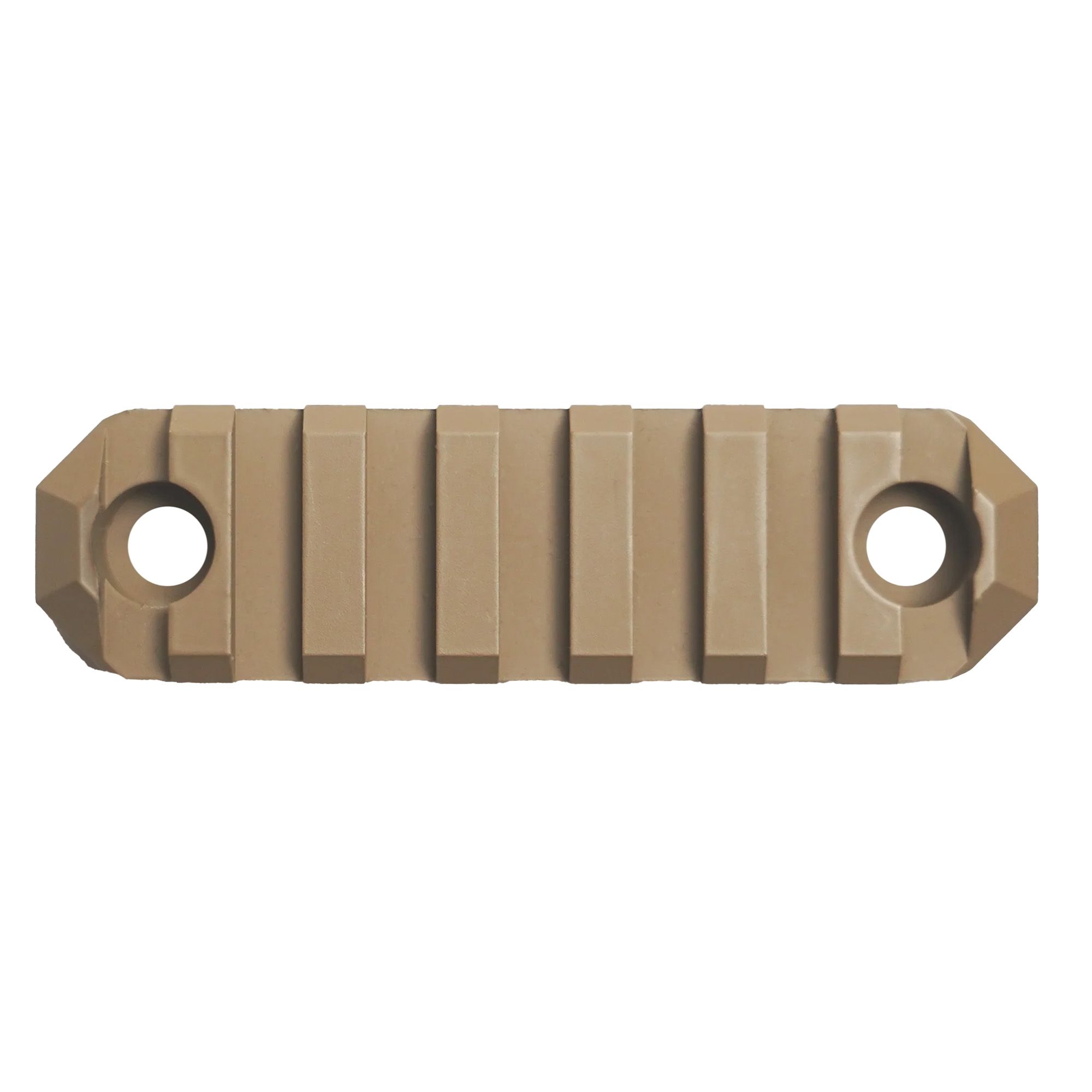 GROVTEC RAIL MLOK 7 SLOT 3″ COY