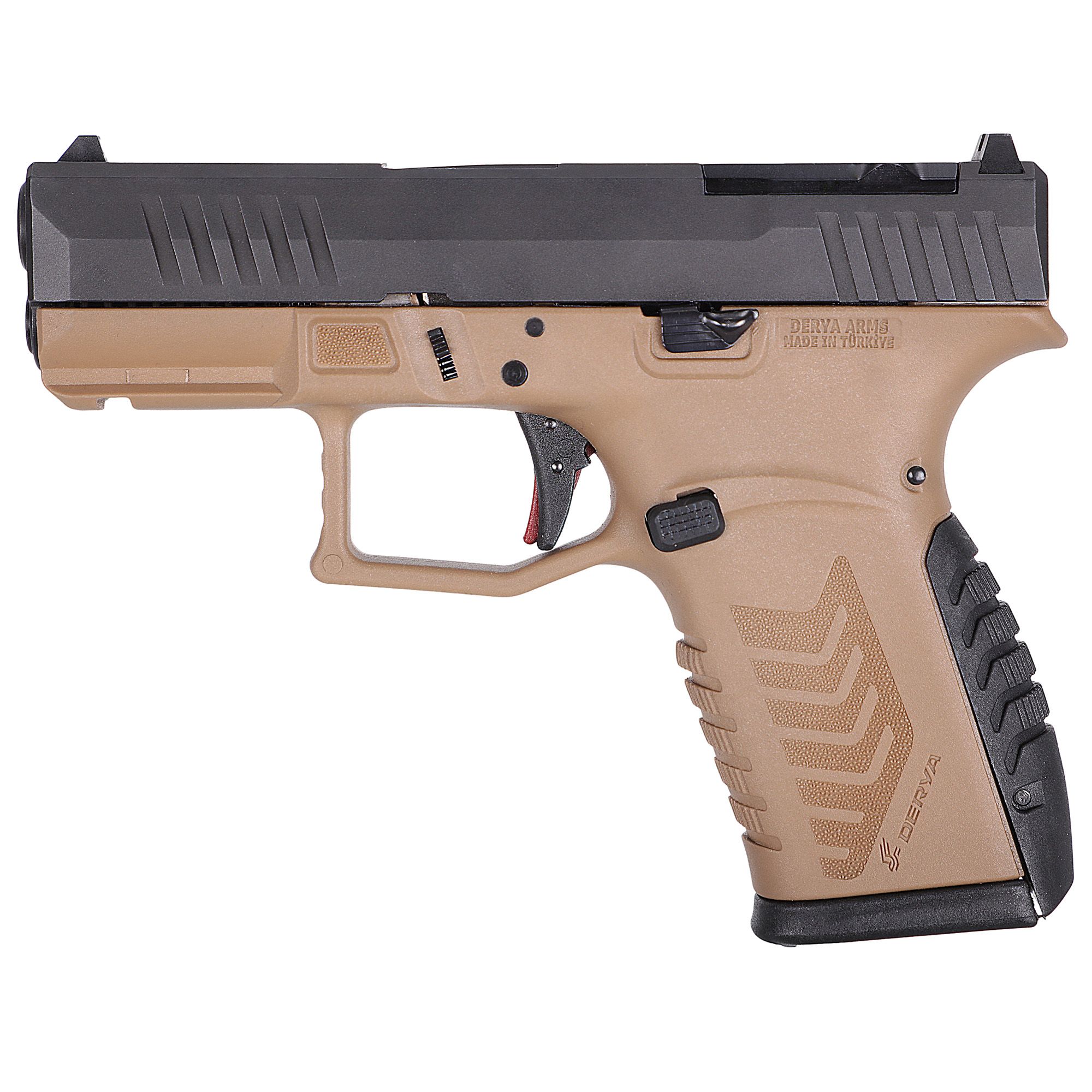 DERYA DY9Z 9MM 3.5″ 15RD OR FDE/BLK