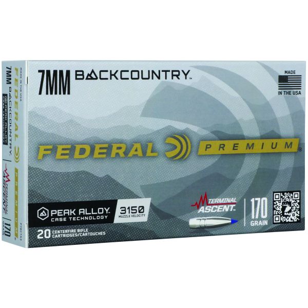FED TERM ASCENT 7MM BC 170GR 20/200