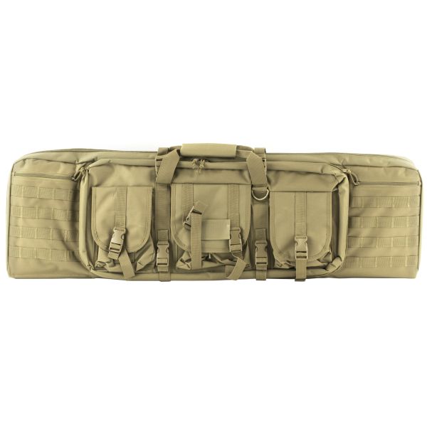 NCSTAR VISM DBL CARB CASE TAN 42″