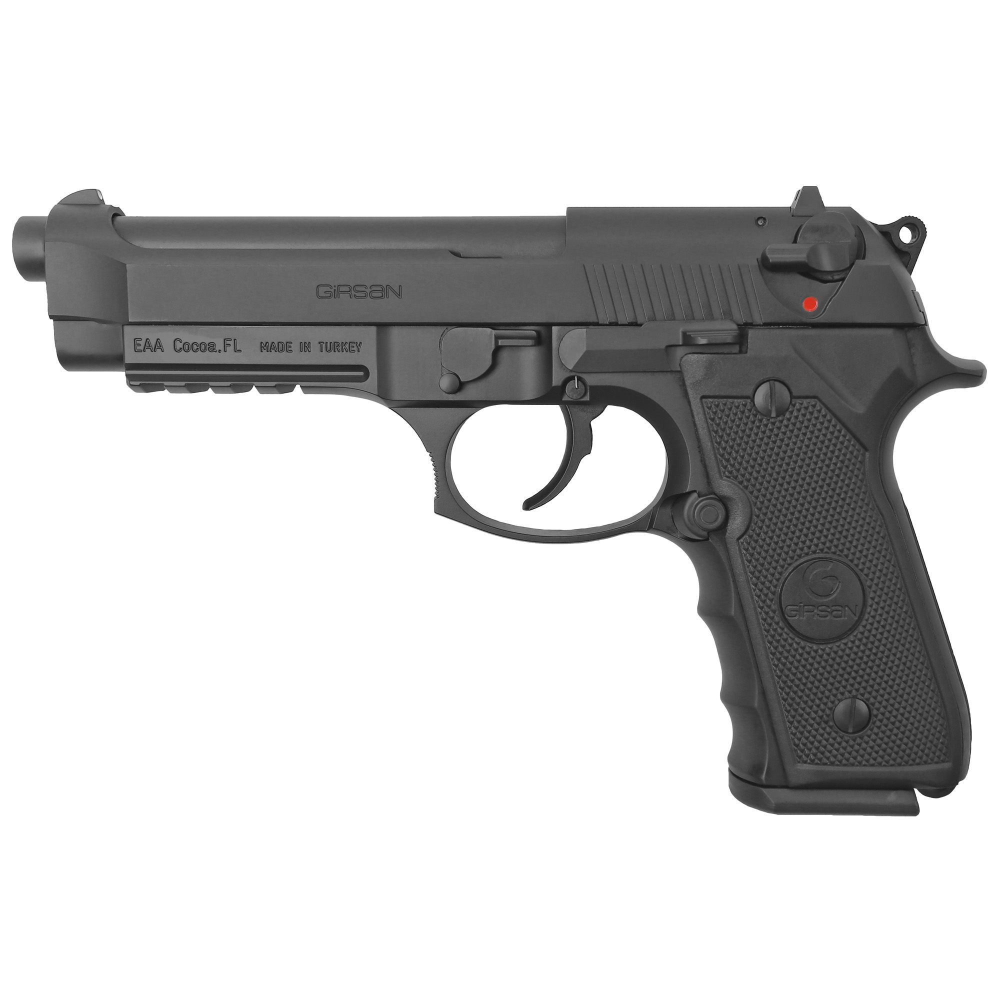 GIRSAN REGARD 9MM 4.9″ 18RD BLK RAIL