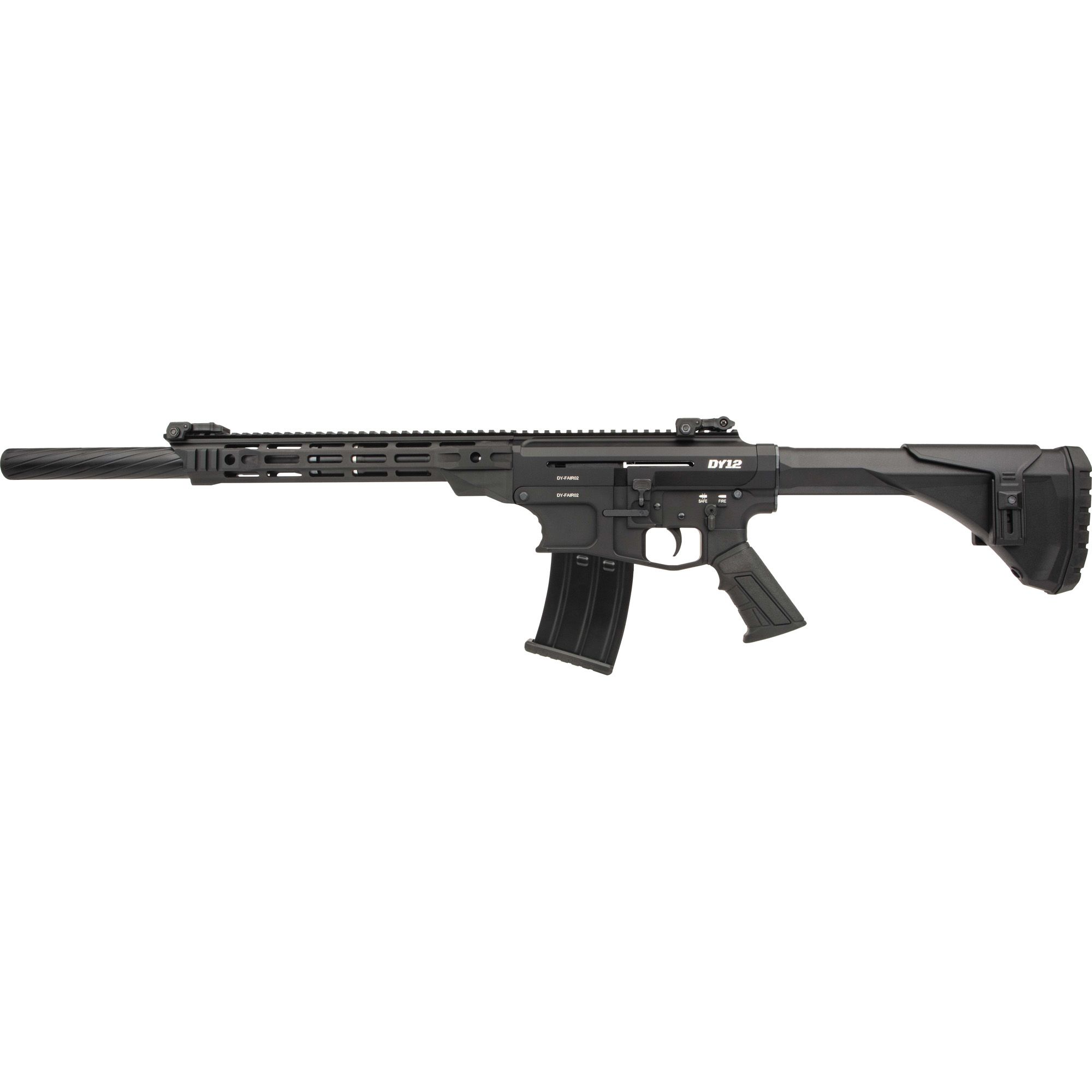 DERYA DY12 12GA 18″ 10RD BLK