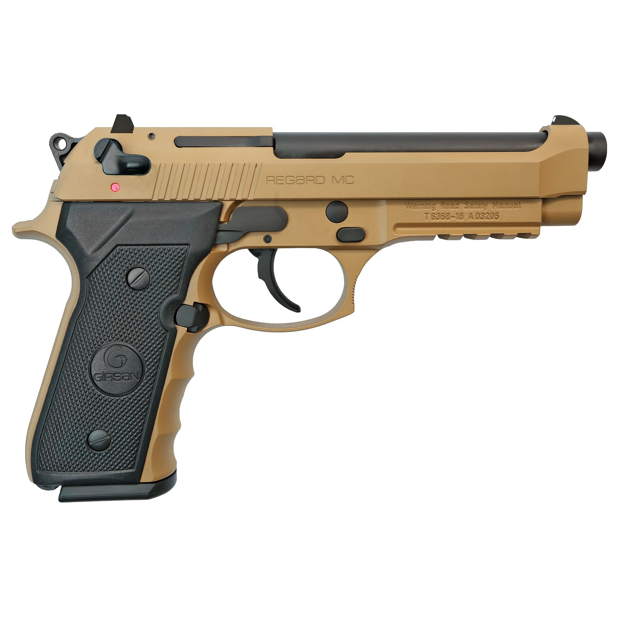 GIRSAN REGARD 9MM 4.9″ 18RD FDE