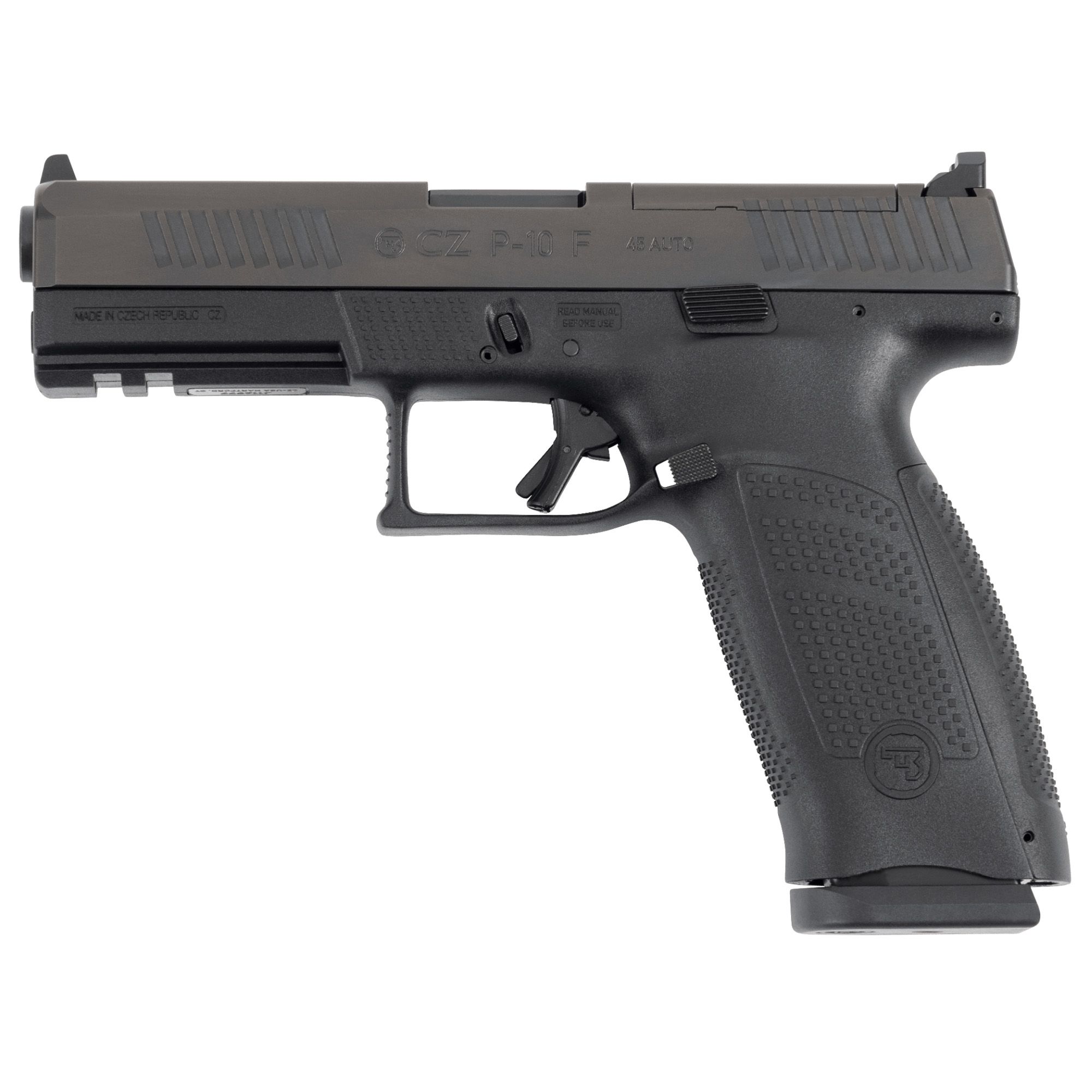CZ P-10 F 45ACP 4.5″ 13RD BLACK OR