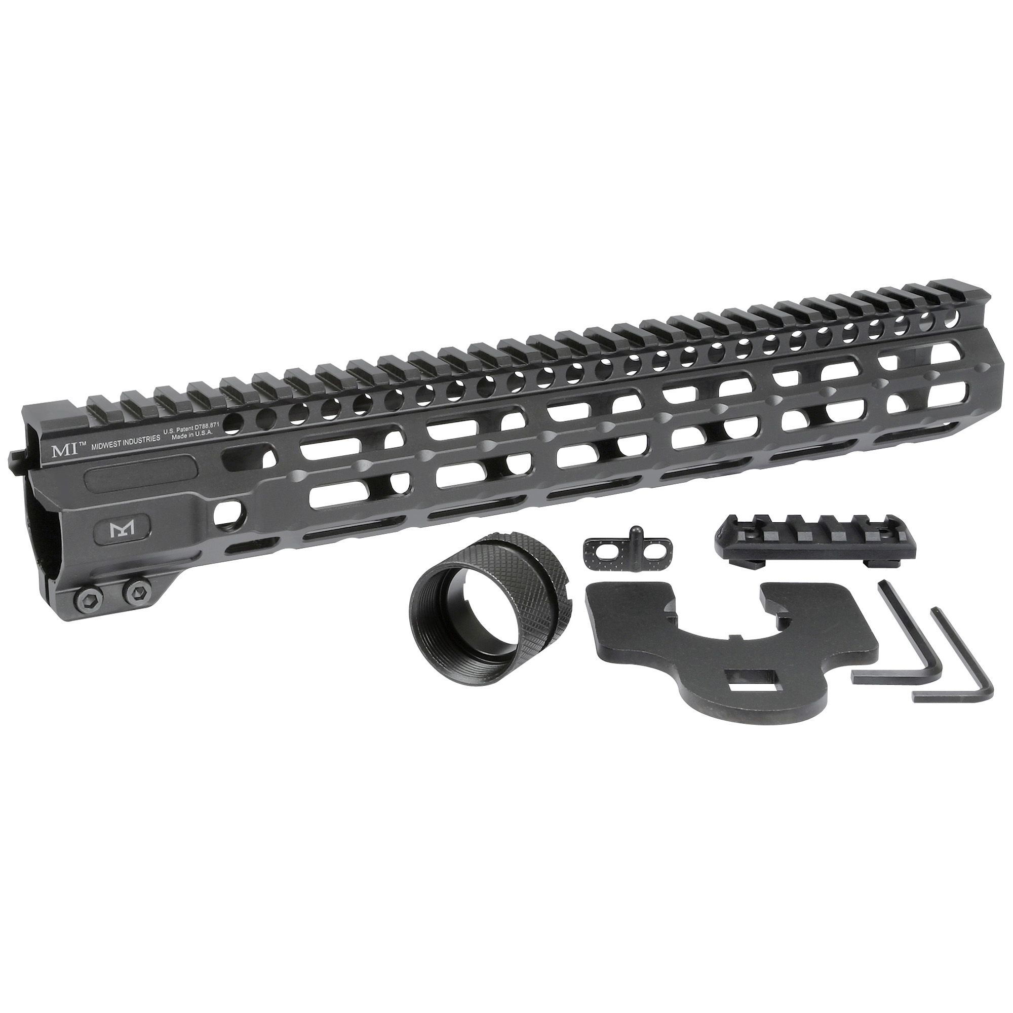 MIDWEST COMBAT RAIL 12.625″ HNDGRD