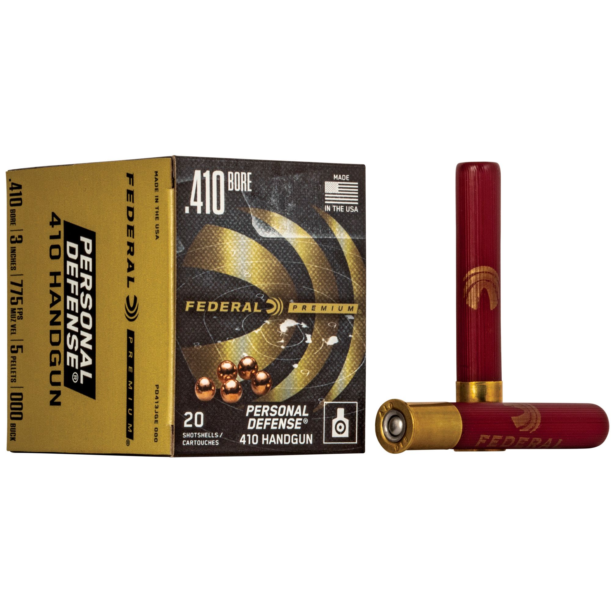 FED PRM PD 410 3″ 000 BUCK 20/200