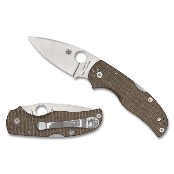 SPYDERCO NATIVE 5 2.95″ BRN CANVAS
