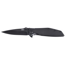 CRKT SLAG 2.95″ PLAIN EDGE BLACK