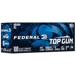 FED TOP GUN 12GA 2.75″ #8 100/200