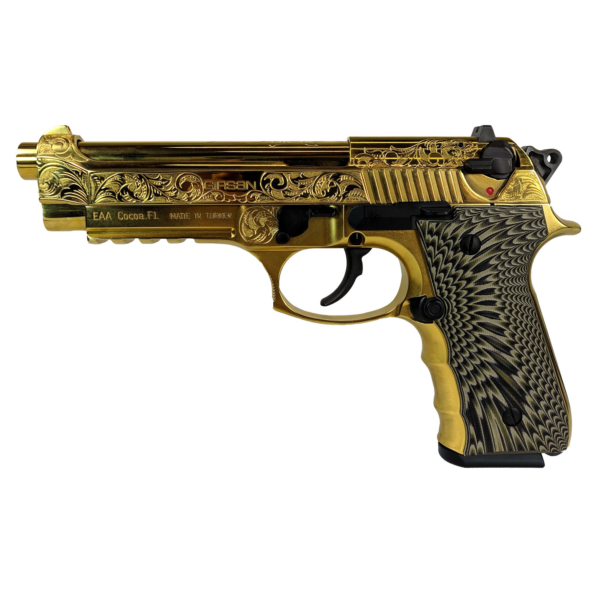 GIRSAN REGARD DLX 9MM 4.9″ 18RD GOLD
