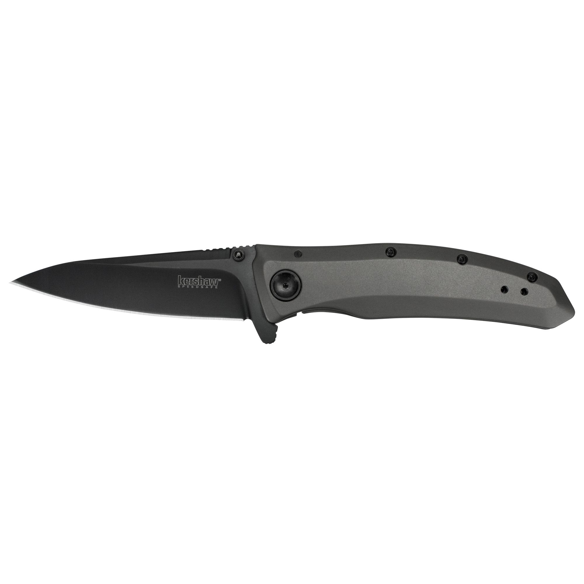 KERSHAW GRID 3.7″ PLN BLACK-OXIDE