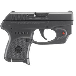 RUGER LCP 380ACP 2.75″ BLK 6RD W/LSR