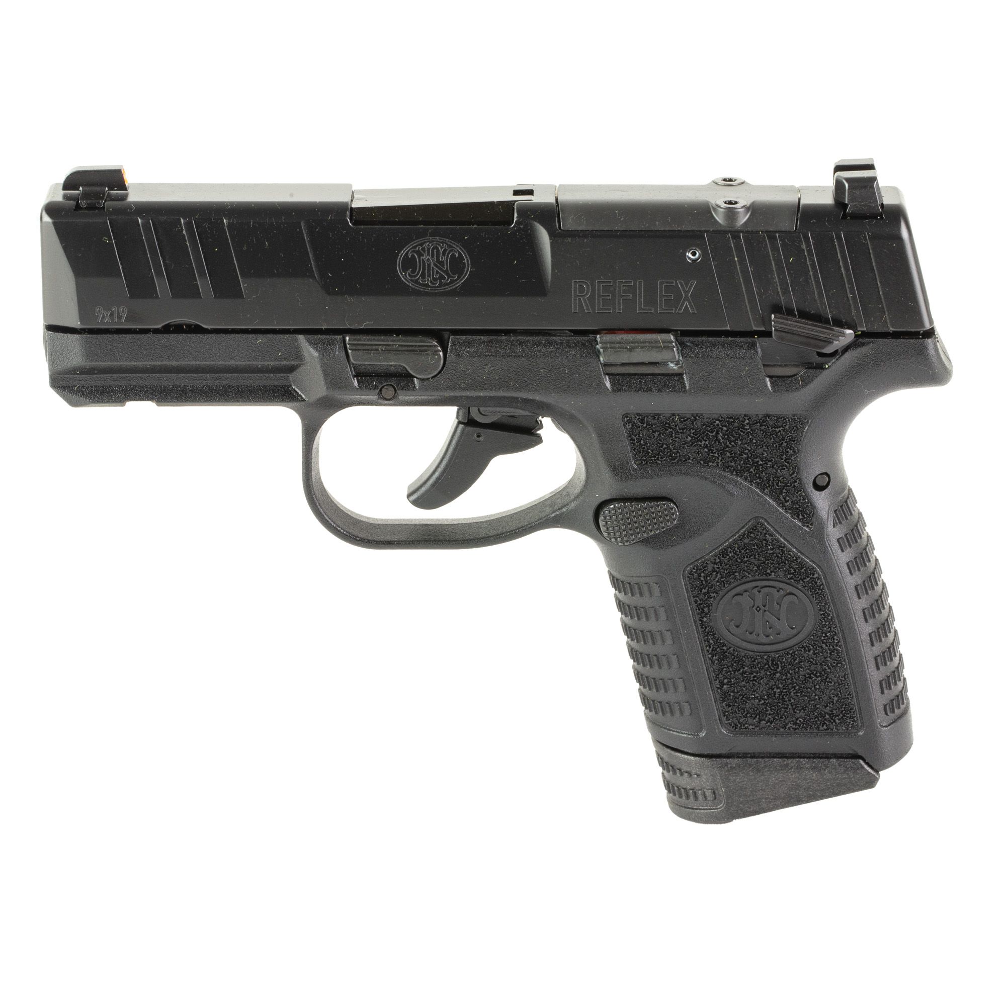 FN REFLEX MRD MS 9MM 3.3″ 15RD BLK