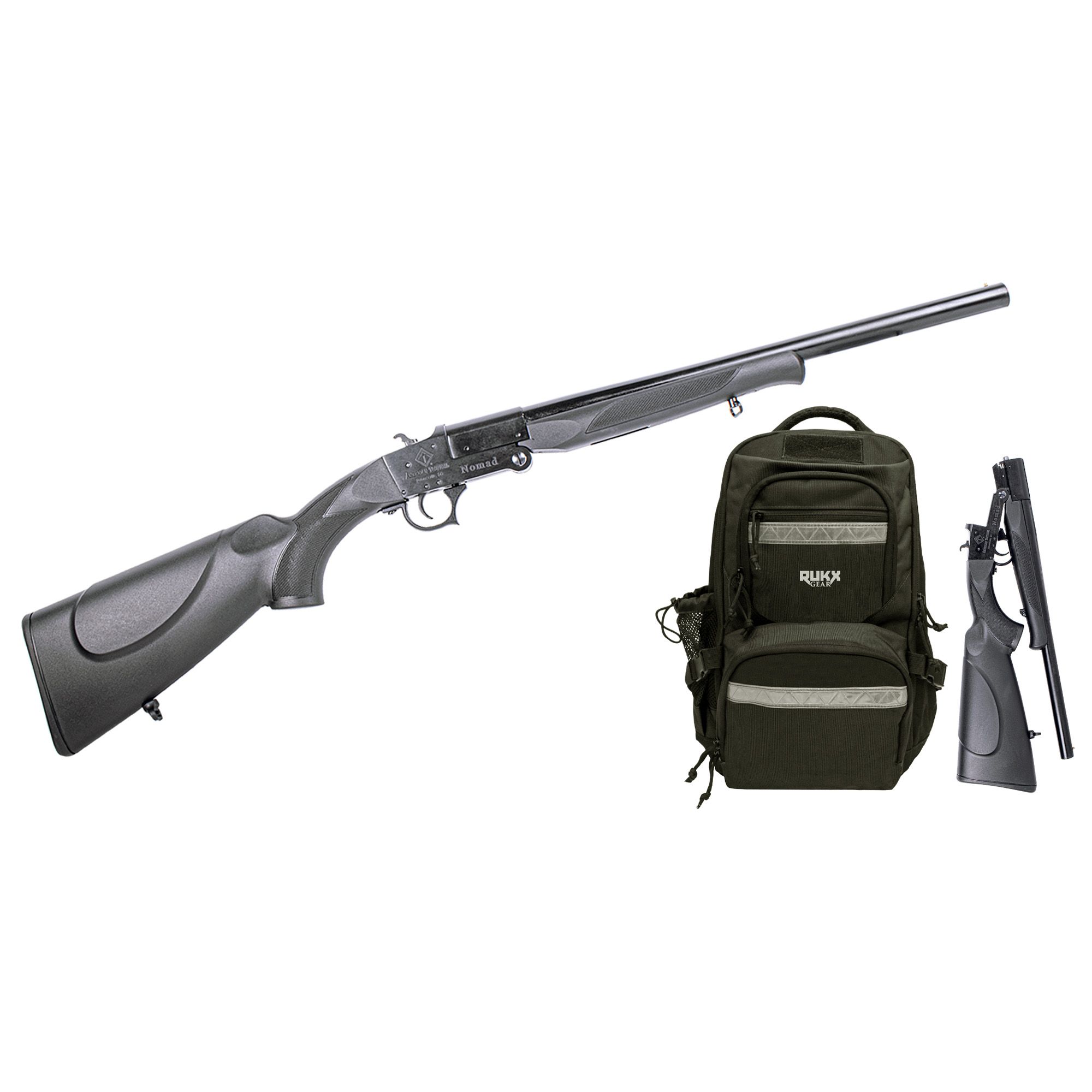 ATI NOMAD 20GA SINGLE 18″ BLK RUKX