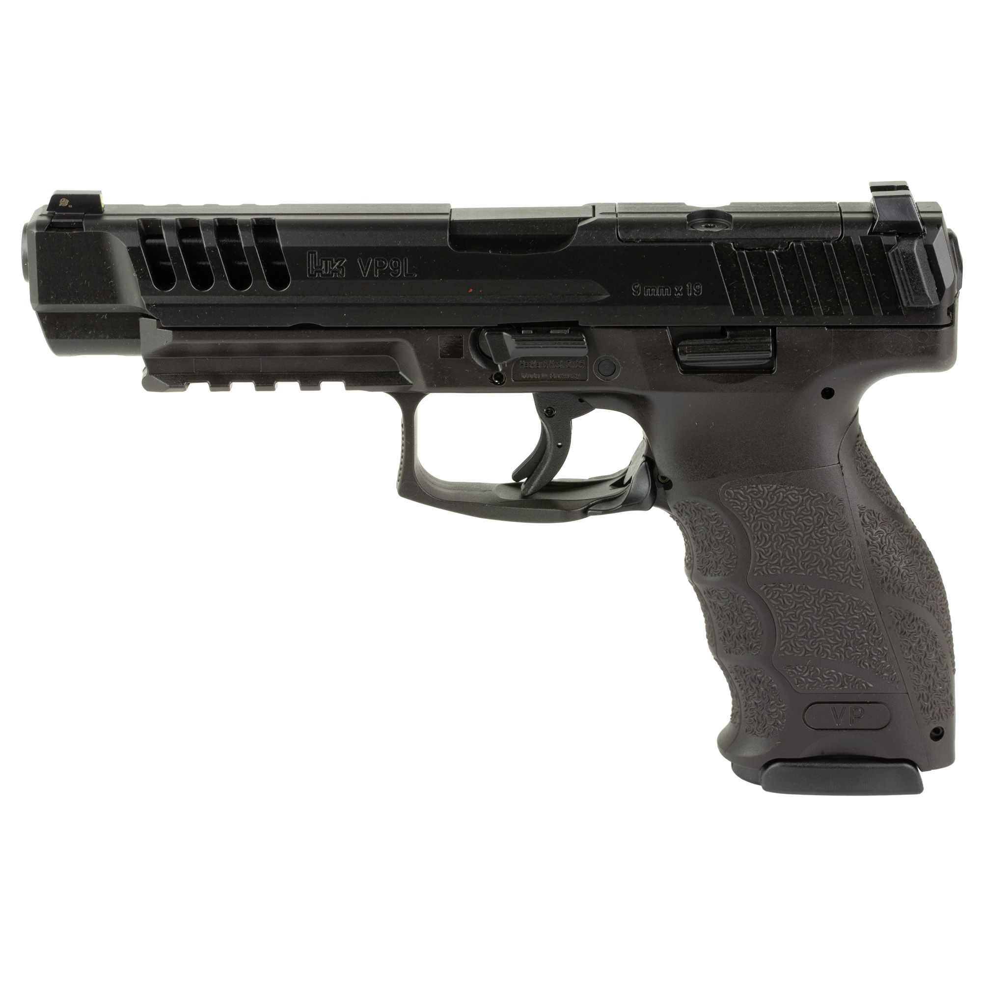 HK VP9L 9MM 5″ 10RD BLK OR