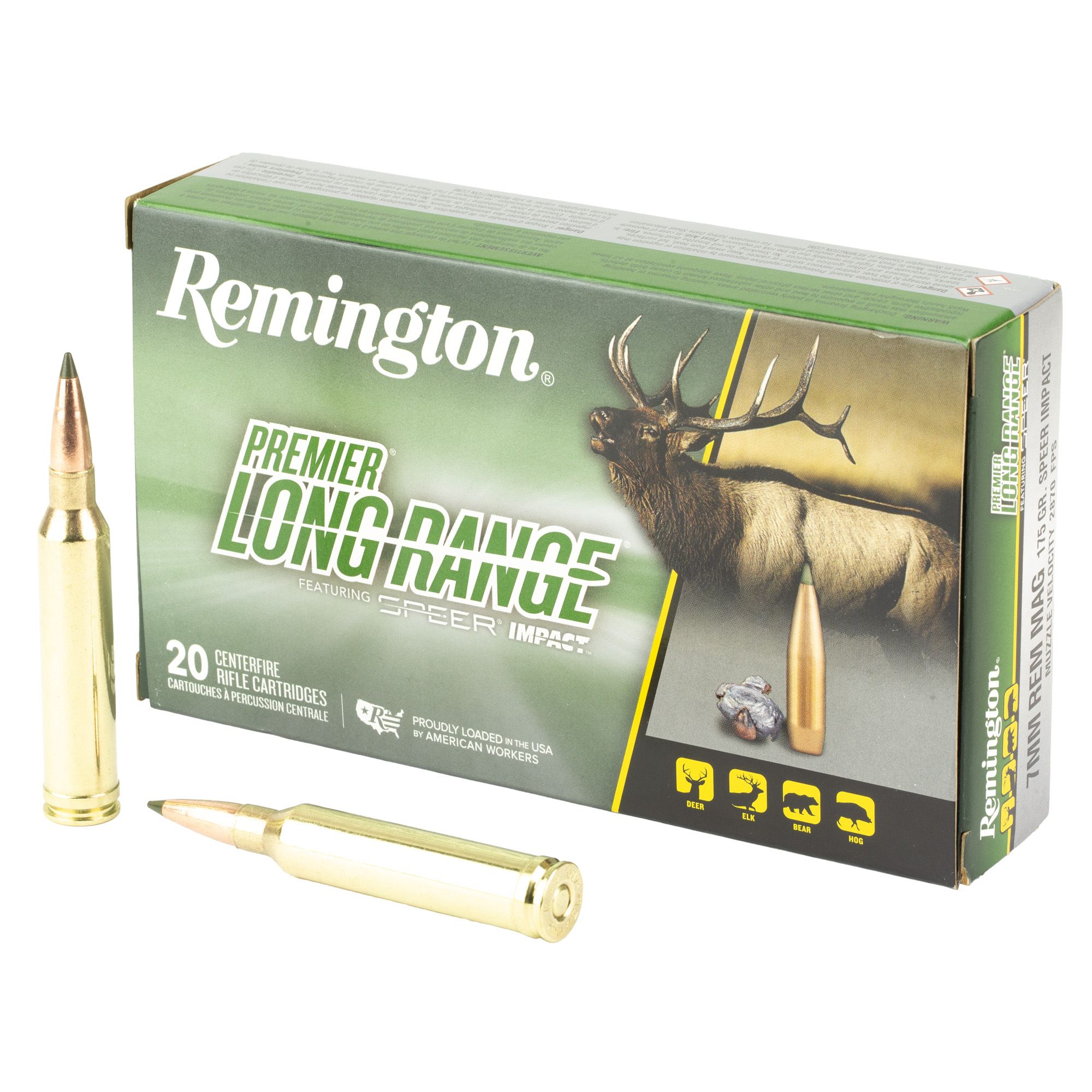 REM SPEER IMPCT 7MM MAG 175GR 20/200