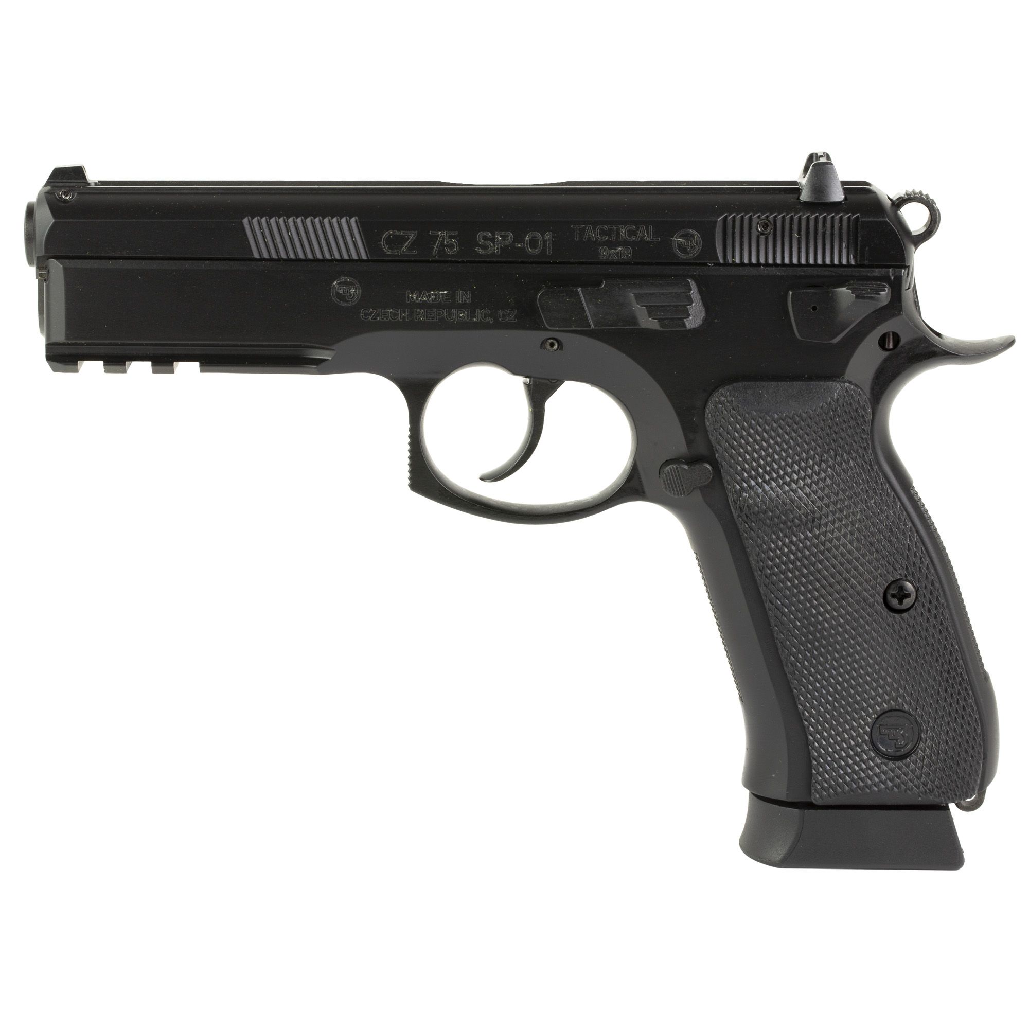 CZ 75 SP-01 TAC 9MM 4.6″ BLK 19RD
