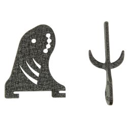 SKULL HOOKER TROPHY TREE ARM/PRONG