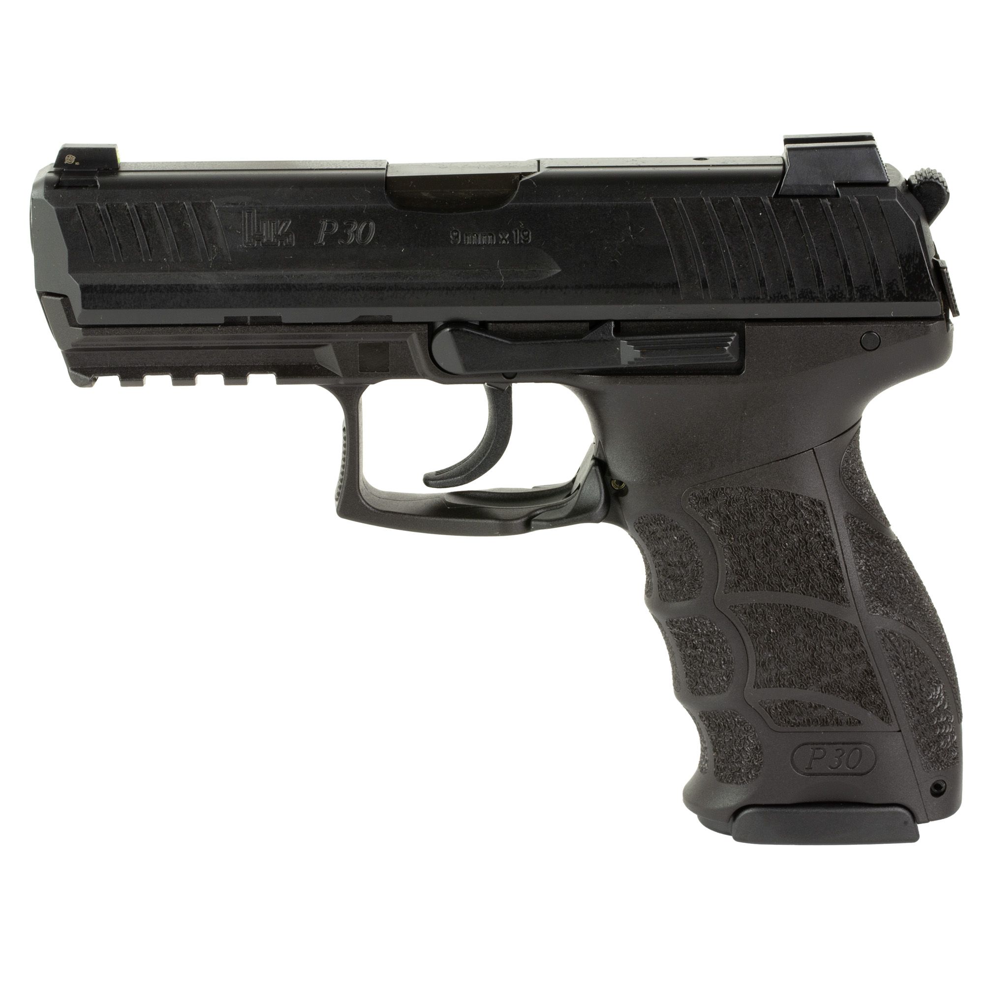 HK P30 9MM 3.85″ 10RD V3 DA/SA BLACK
